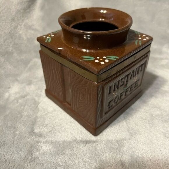 Vintage 'instant coffee' container faux grinder Lipper & Mann Creations - Picture 7 of 11